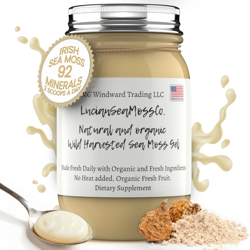 Fashionable Maca Infused Organic Sea Moss Gel Contemporary