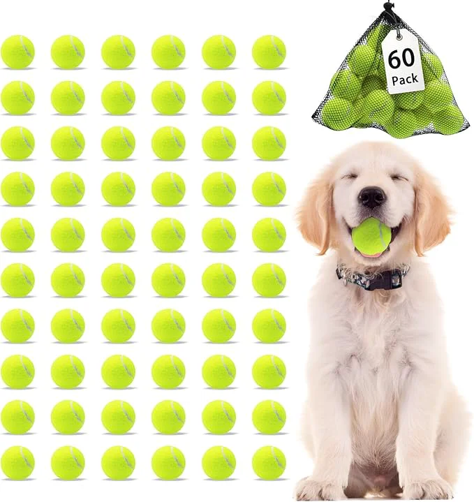 Proven orange Small Tennis Balls 60 Pack 2 inch Tennis Balls for Dogs Colorful Easy Catching Pet Dog Playing Ball Yellow About This Authentic