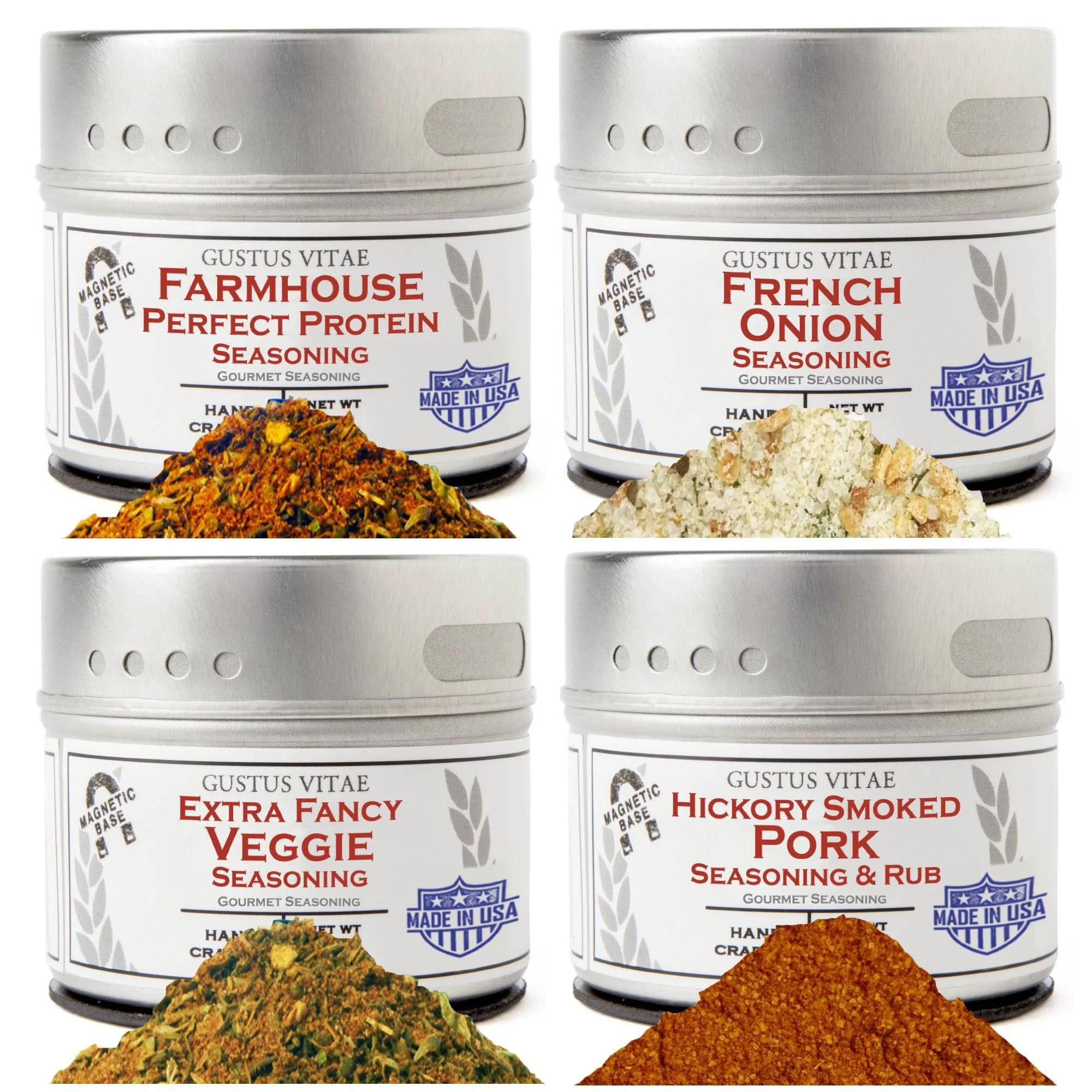 Selected Home Cooking Entertaining Gift Set - 4 Tins High-Quality
