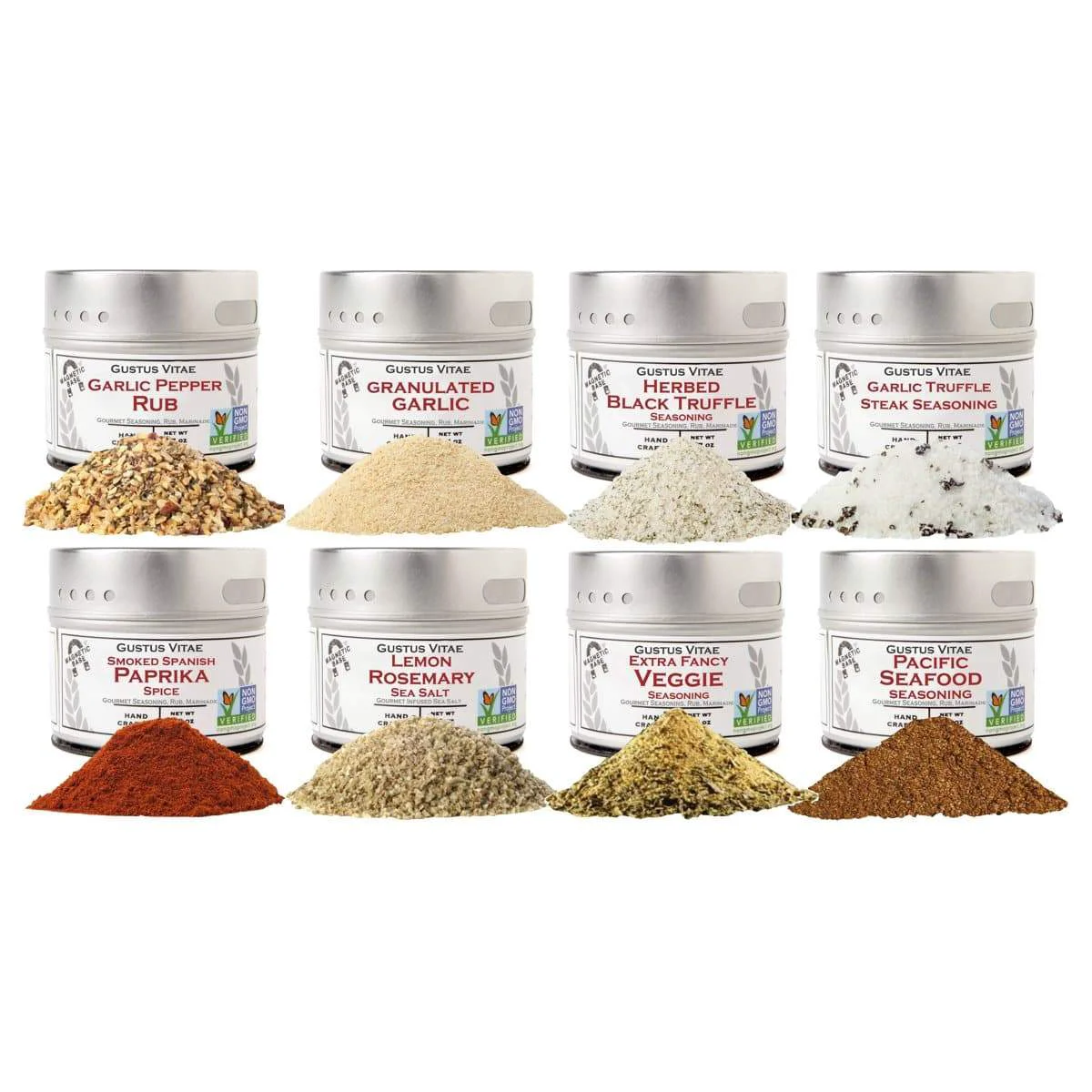 Solid The Gift - 8 Pack Of Gourmet Seasonings Stylish