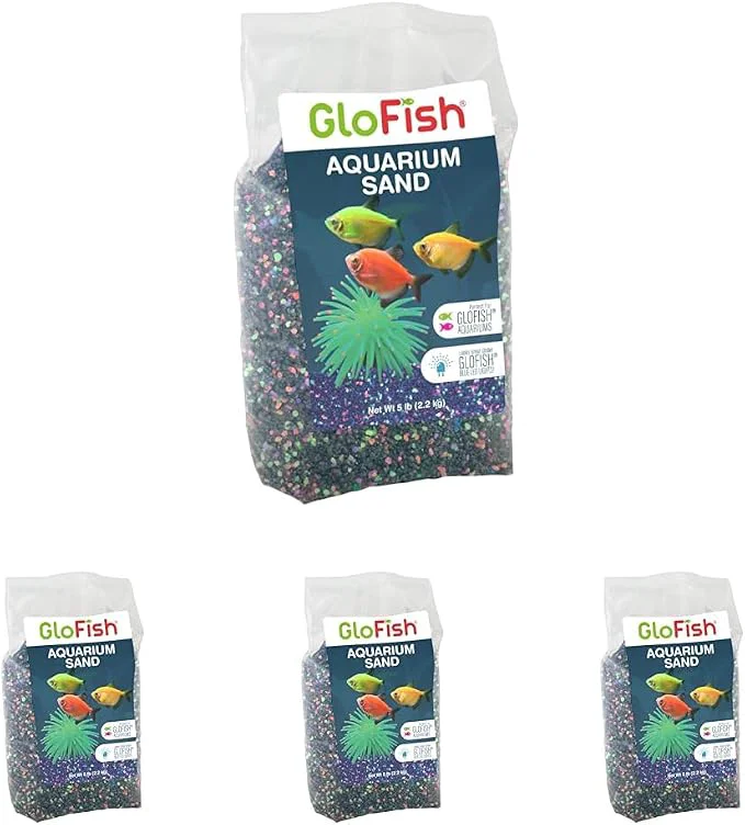 Specialty GloFish Aquarium Sand 5 Pounds Complements Tanks and Décor Exceptional