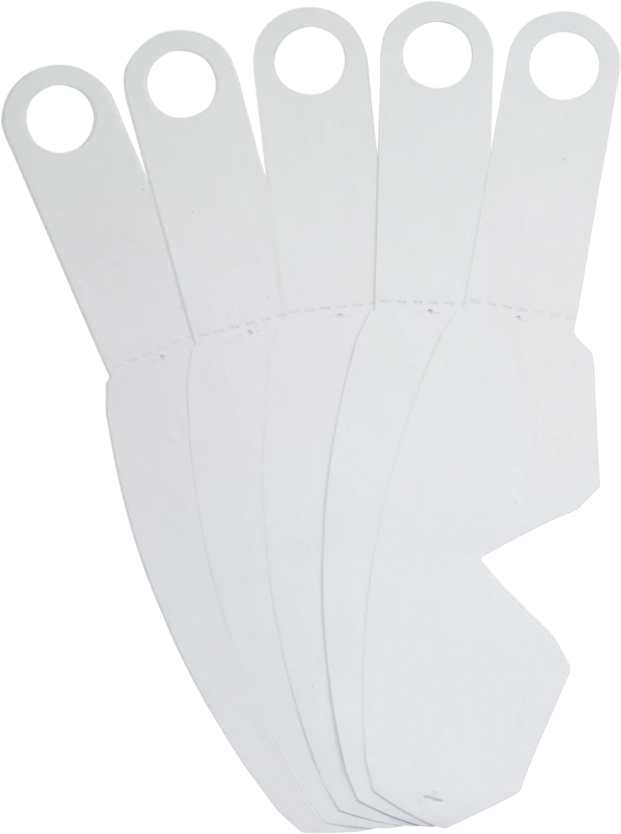 Convenient MOOSE RACING Tear-Offs - Fox - Airspace Main II - 50 Pack 11-50-53 Contemporary