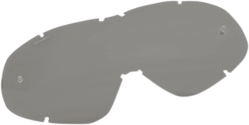 Fast MOOSE RACING Qualifier Lens - Silver Mirror 2602-0585 Effective