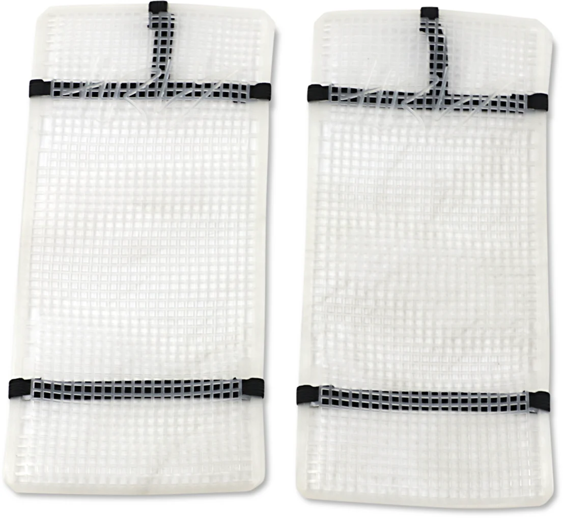 Casual MOOSE RACING Mud Radiator Cover - White - Husqvarna HPRMUDHUS2502TM Convenient