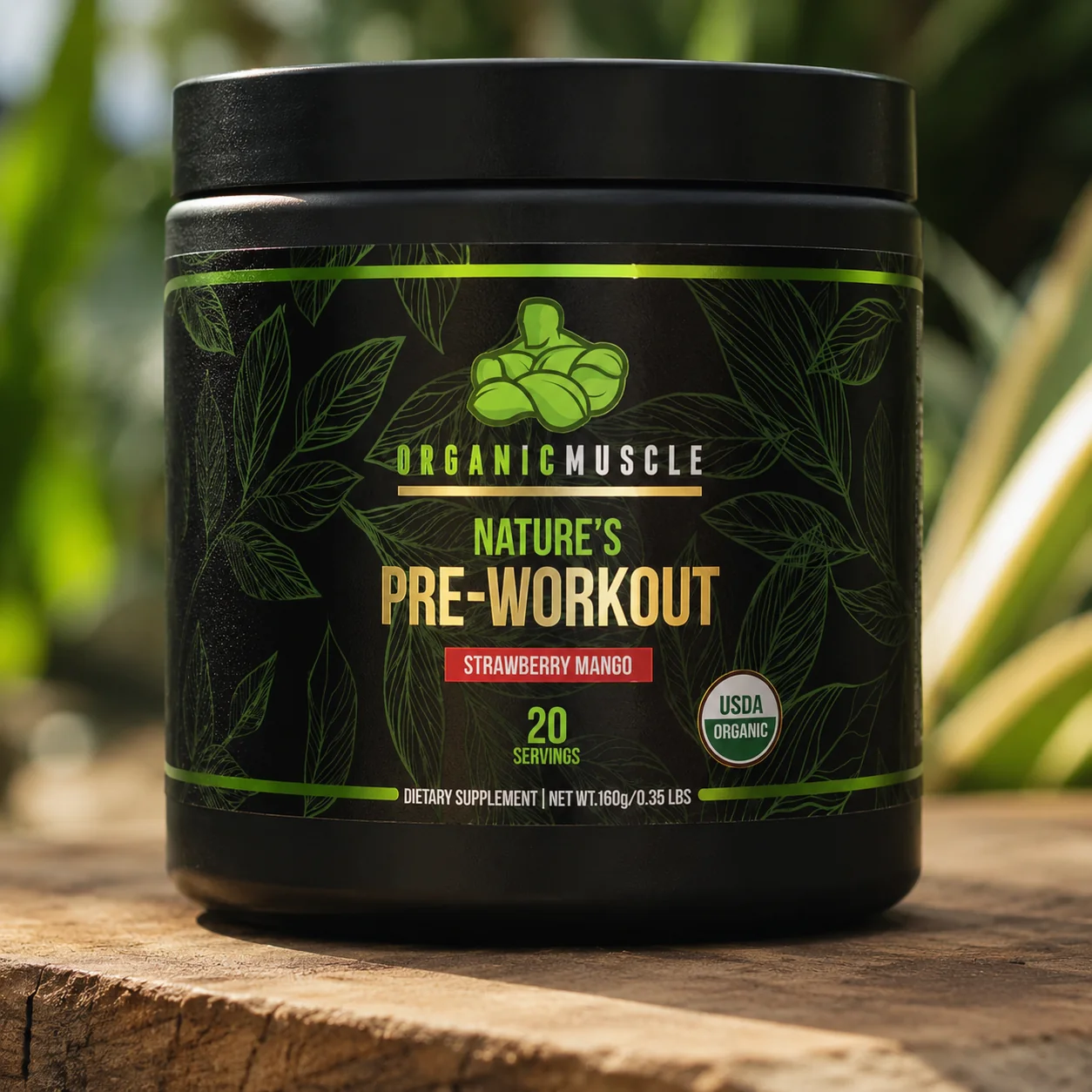 Organic Pre-Workout I Strawberry Mango Luxury