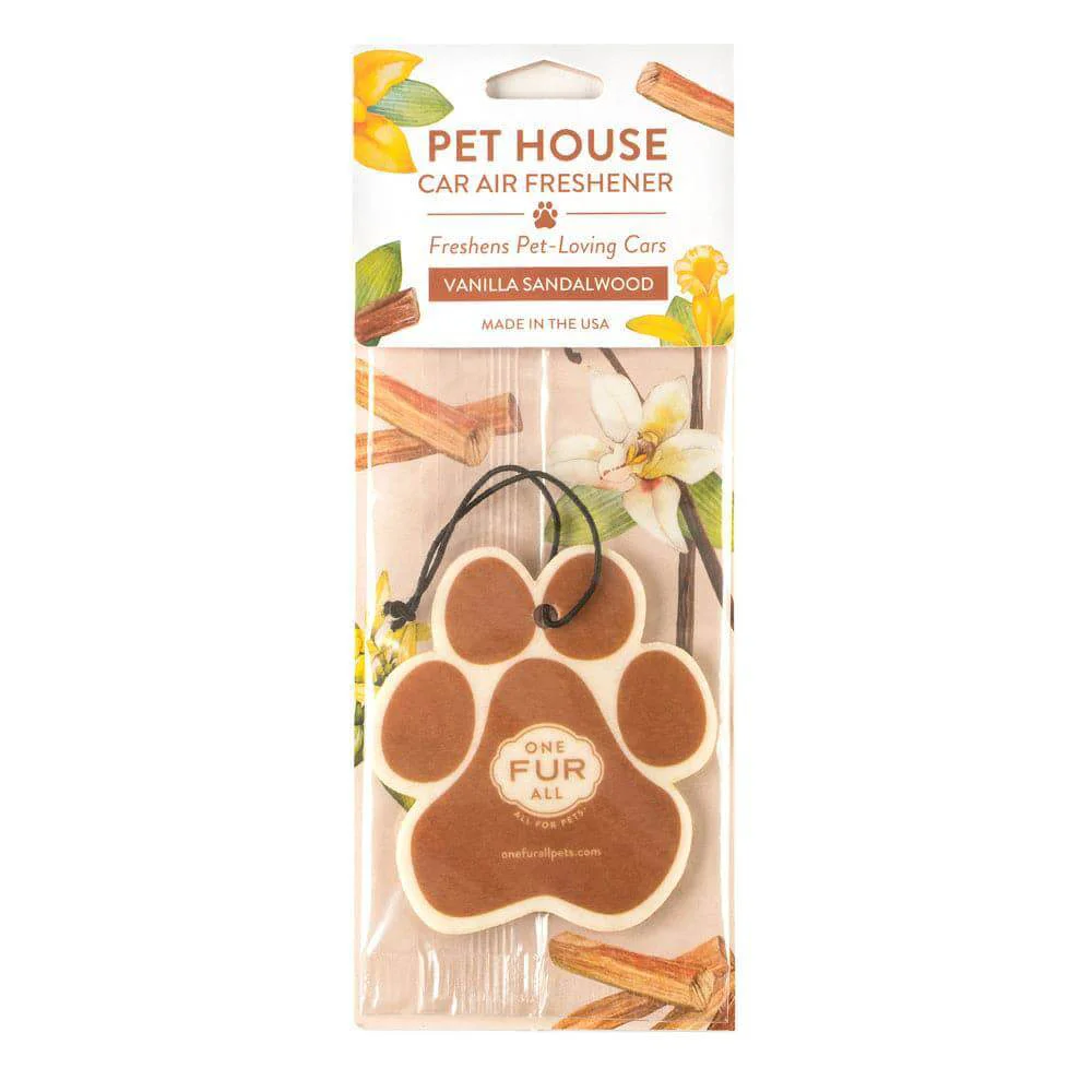 Convenient Vanilla Sandalwood Car Air Freshener Versatile