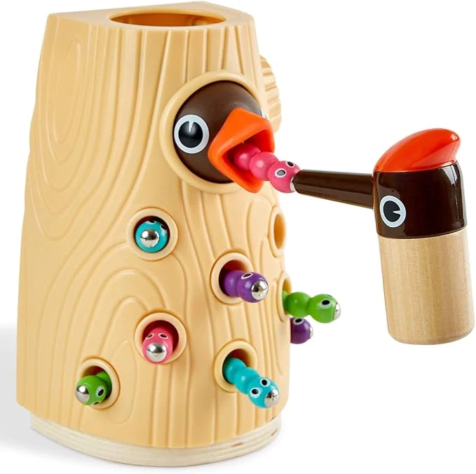 Original TOP BRIGHT Montessori Toys for 2 Year Old Girl and Boy Fine Motor Skills Excellent