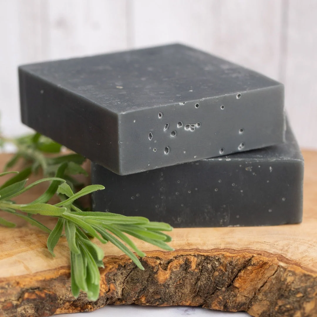 User-Friendly Charcoal Detox Soap Natural Soap Una Biologicals Green