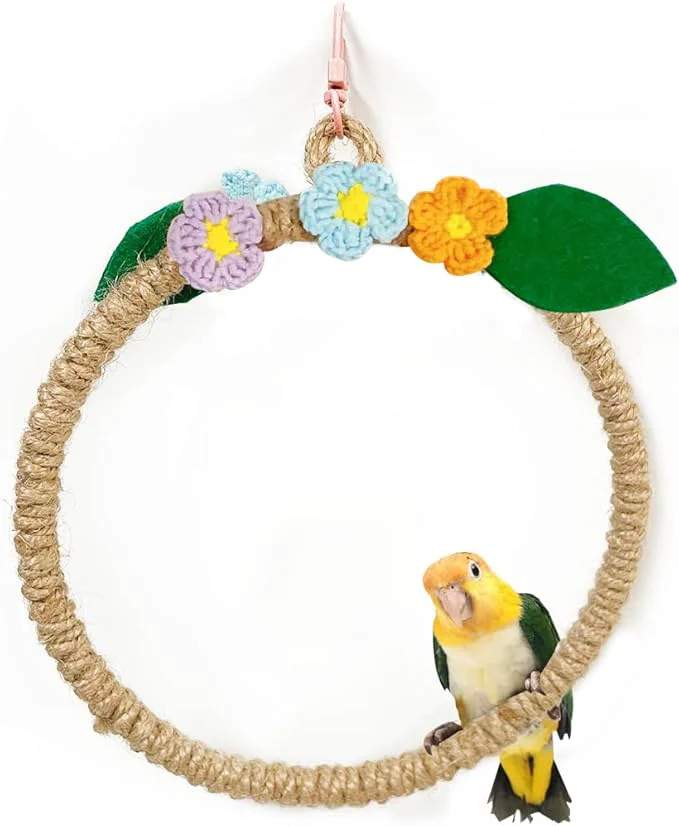 Specialty La La Pet® Bird Rope Swing Efficient