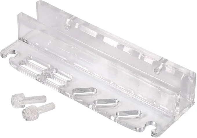 Smooth Fdit Acrylic Water Plants Grass Maintenance Tool Holder Aquarium Rack Organizer Dependable