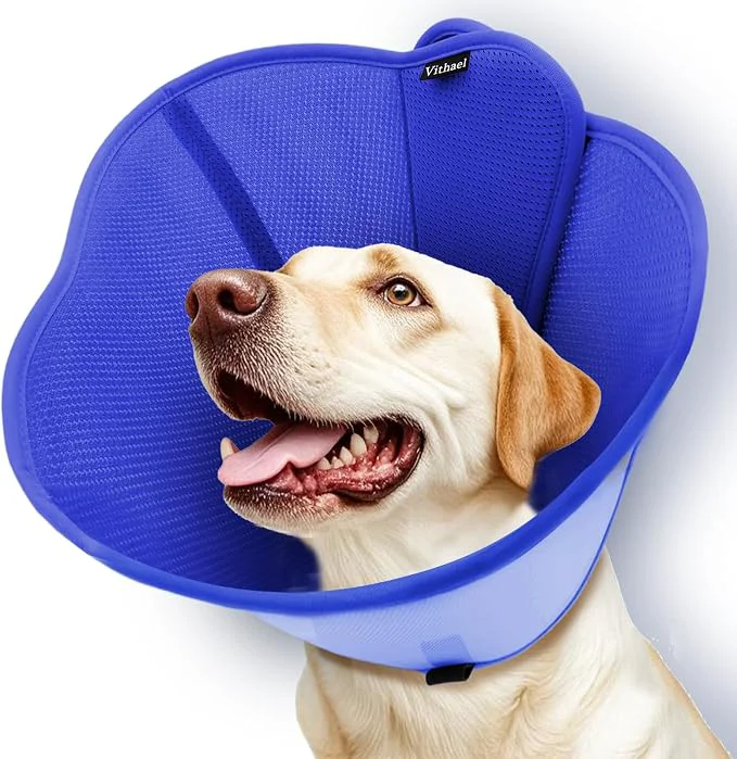 Expertly Made Upgraded Dog Cone Collar for Large Medium Dogs Soft Dog Cone Long-Lasting
