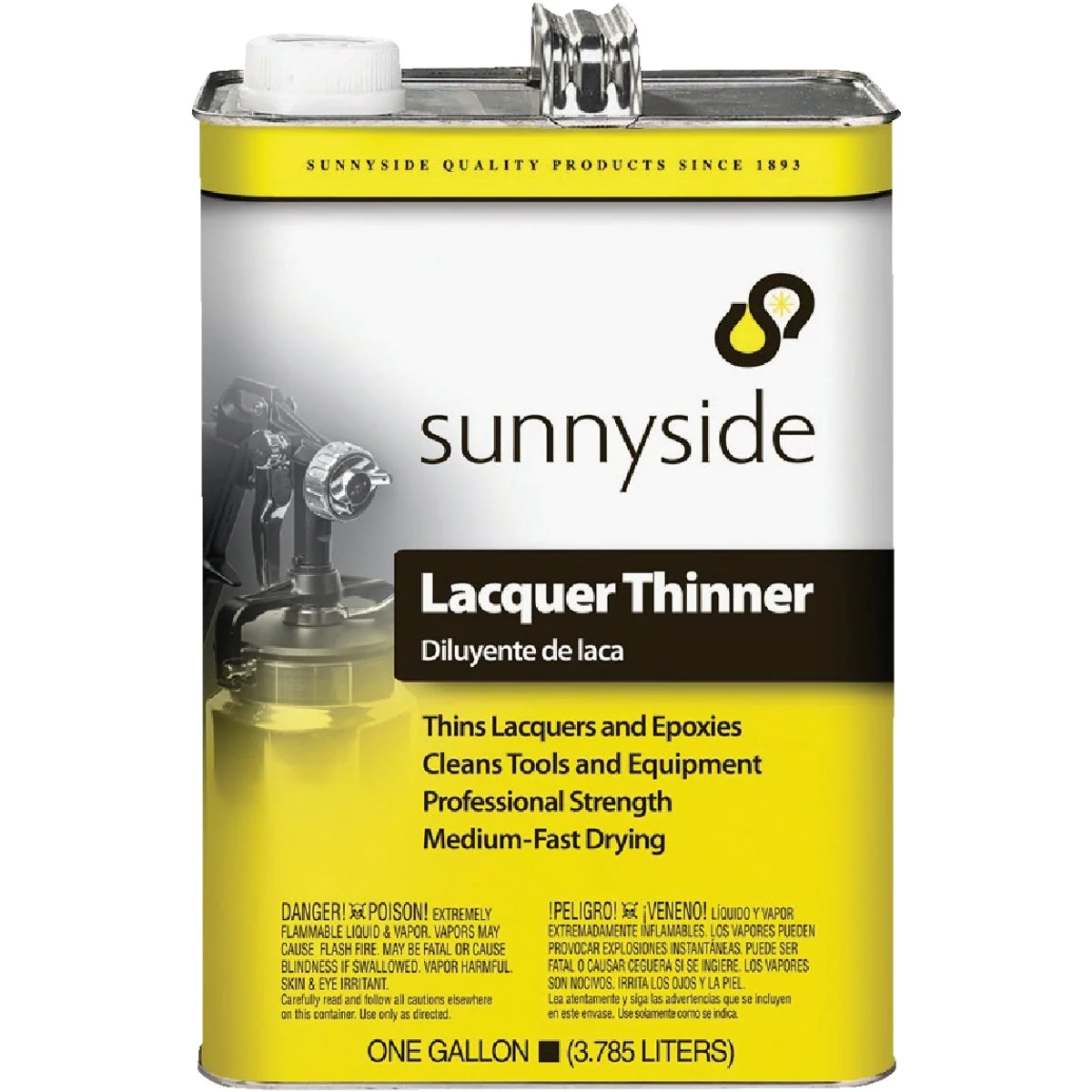 Clean Sunnyside Lacquer Thinner Gallon Functional