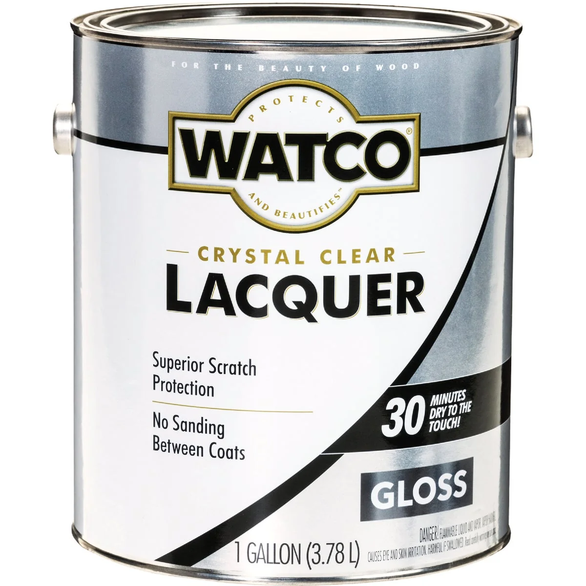 Crafted Watco Clear Gloss Gallon 350 Sq. Ft. Gal. Lacquer Breathable