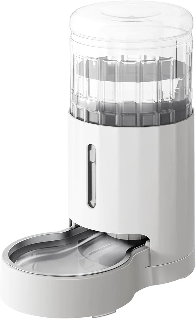 Original CZPET Automatic 4L 1Gal 135Oz Cat Water Dispenser with Stainless Steel Bowl Gravity Waterer for Small Medium Dog Puppy Kitten White About ThisOverview Detailed