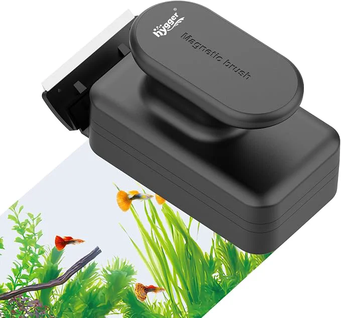 Crafted hygger Aquarium Magnetic Glass Clean Tool Algae Scraper Original