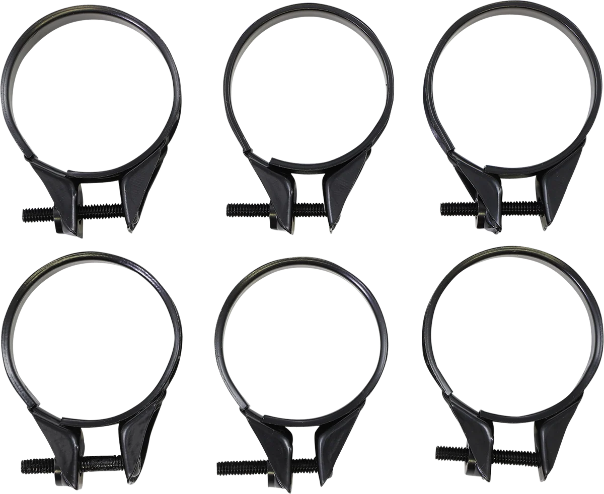 Traditional MOOSE RACING Carburetor Clamps - 35-38 mm - 6-Pack 110-1038 Fine
