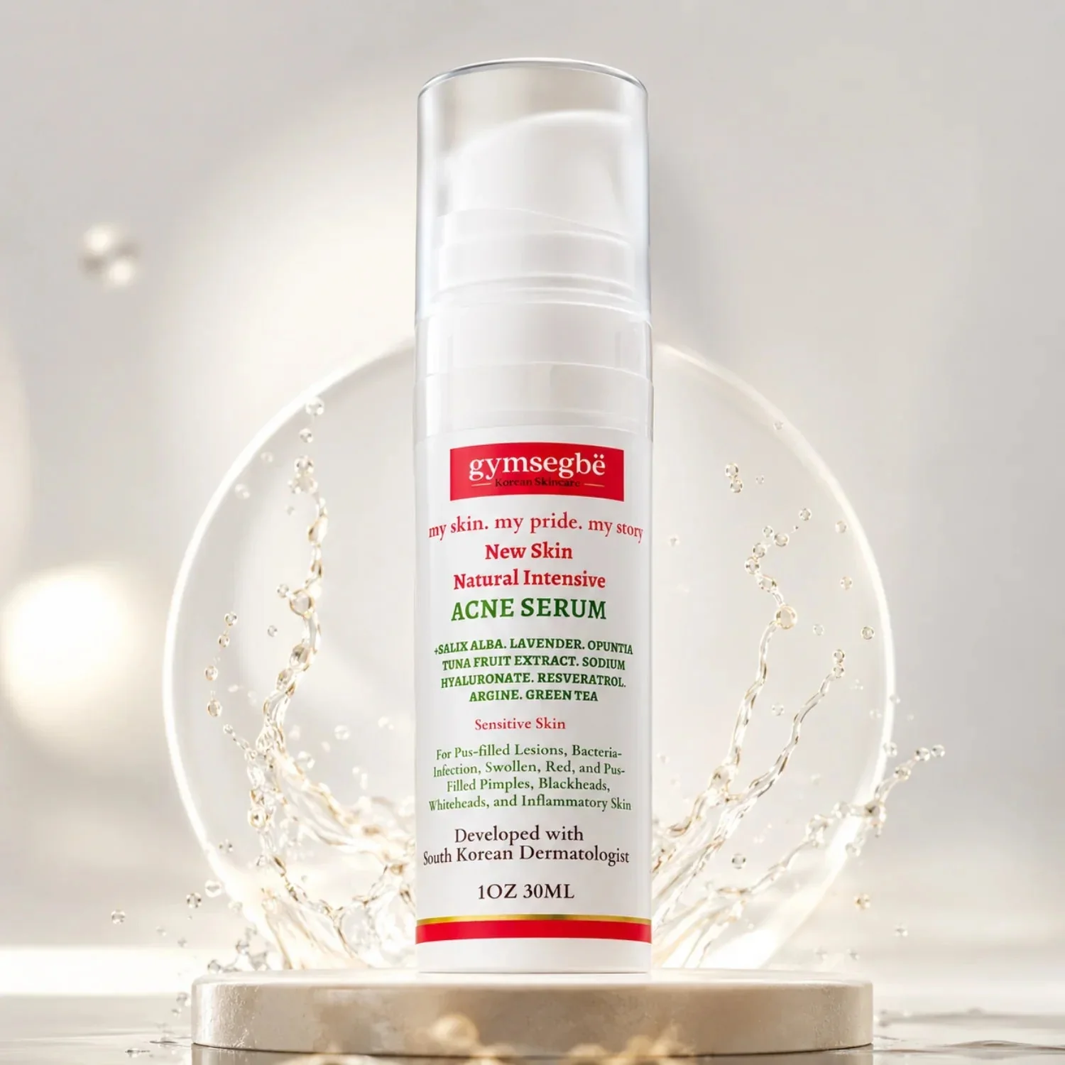 Versatile New Skin Natural Intensive Acne Serum Smart