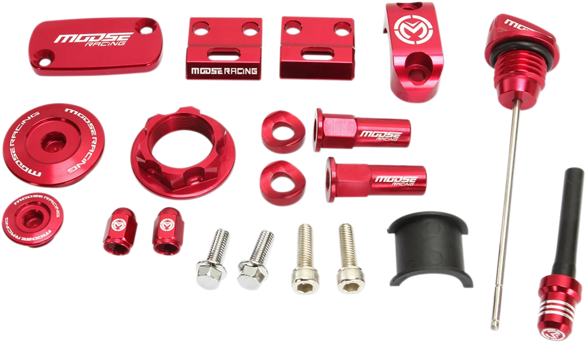 Superior MOOSE RACING Bling Pack - Honda - Red M57-1005R Exceptional