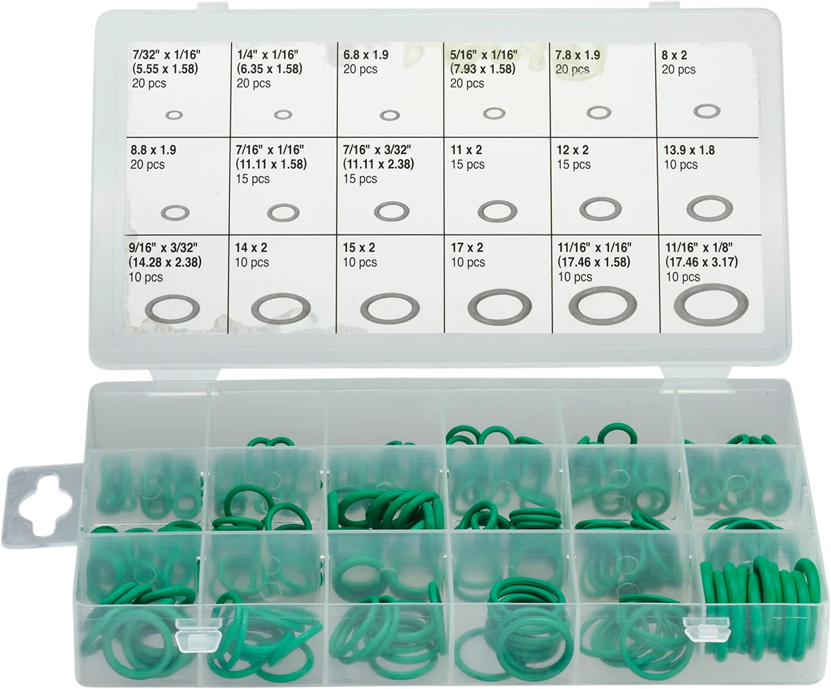 Organic MOOSE RACING O-Ring - S.A.E. Metric - 270-Piece 206-5201 Breathable
