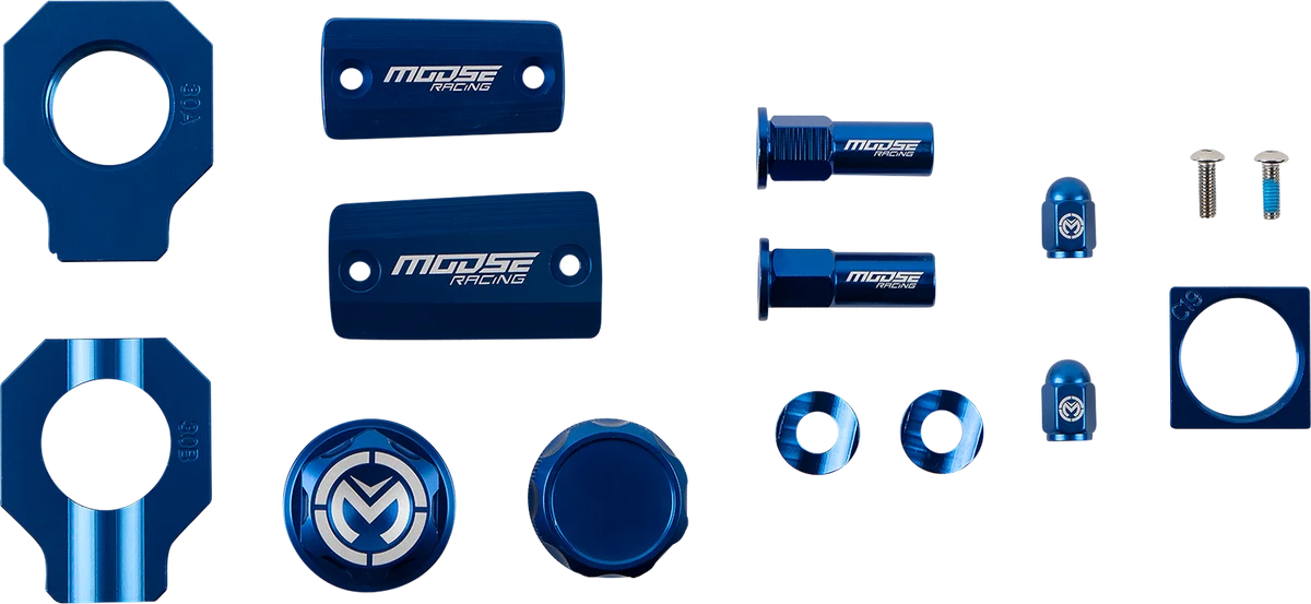 Environmentally Friendly MOOSE RACING Bling Pack - Husqvarna - Blue M57-5024L Solid