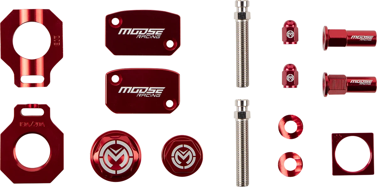 Top-Quality MOOSE RACING Bling Pack - Gas Gas - Red M57-5019R Breathable