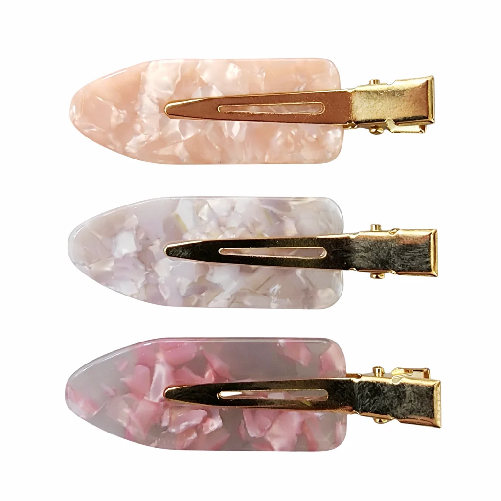 Clean Creaseless Hair Styling and Sectioning Clips - 3pk Strawberry Shortcake Dependable