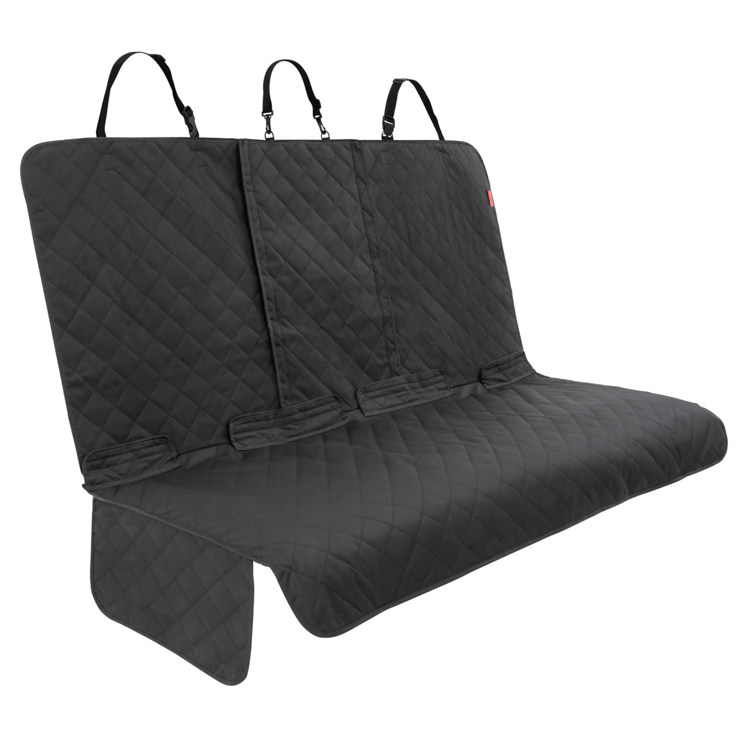 Breathable Lusso Gear Dog Car Seat Cover - Waterproof Non-Slip Rear Seat Protector Superior
