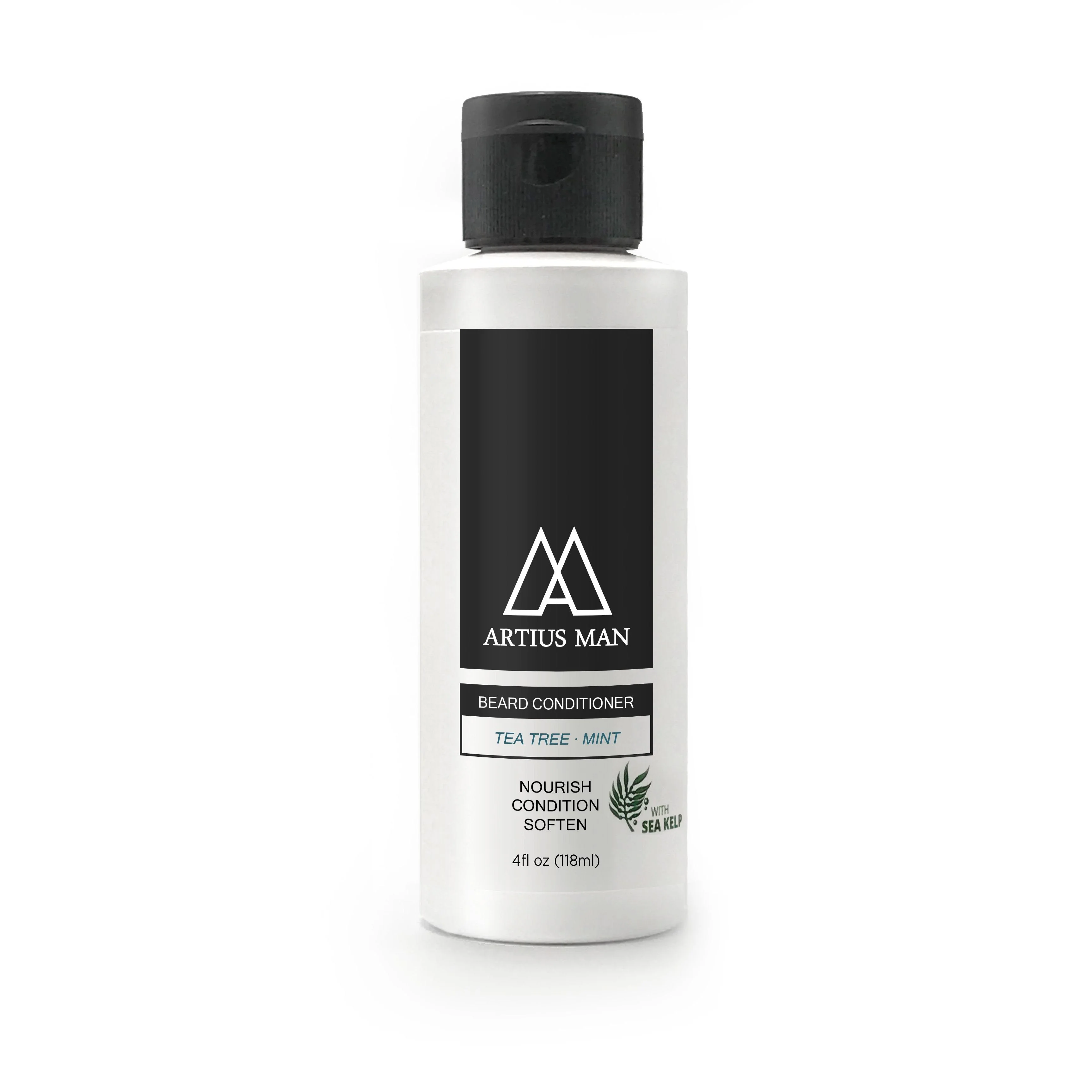 Trendy Tea Tree Mint Beard Conditioner – Clean Mint Herbal Woods Fresh Forest 4 oz Effective