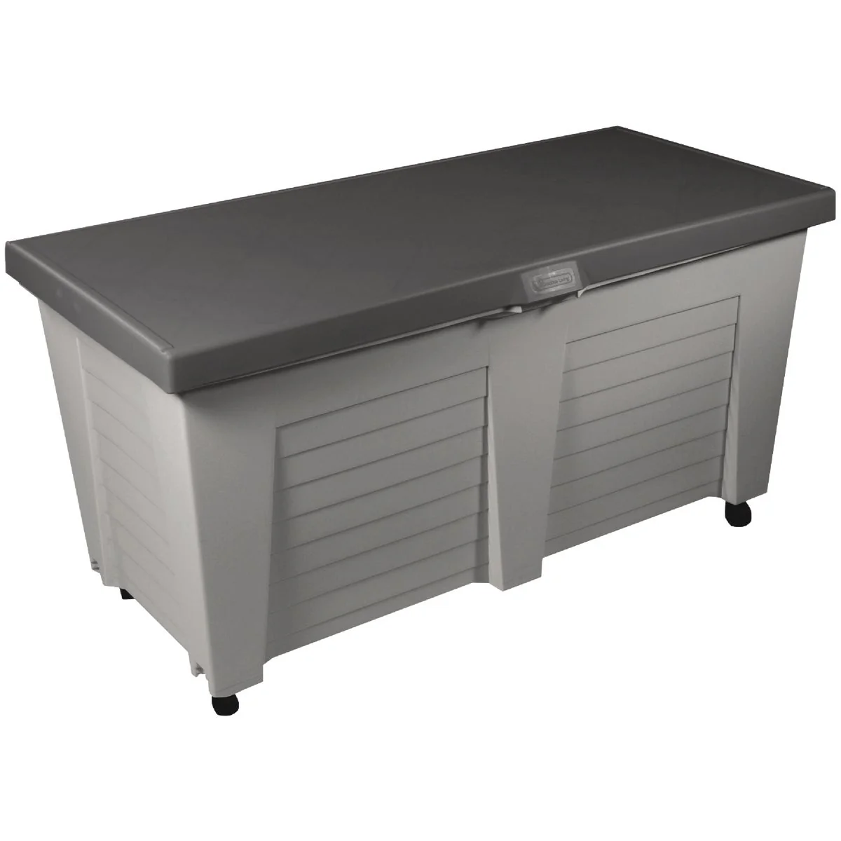 Outstanding Gracious Living 65.5 Gal. Resin Gray Deck Box Specialty