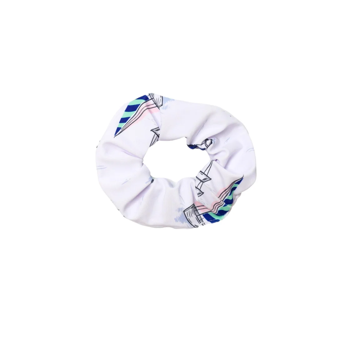 Relaxed Sailboat Scrunchie Fashionable
