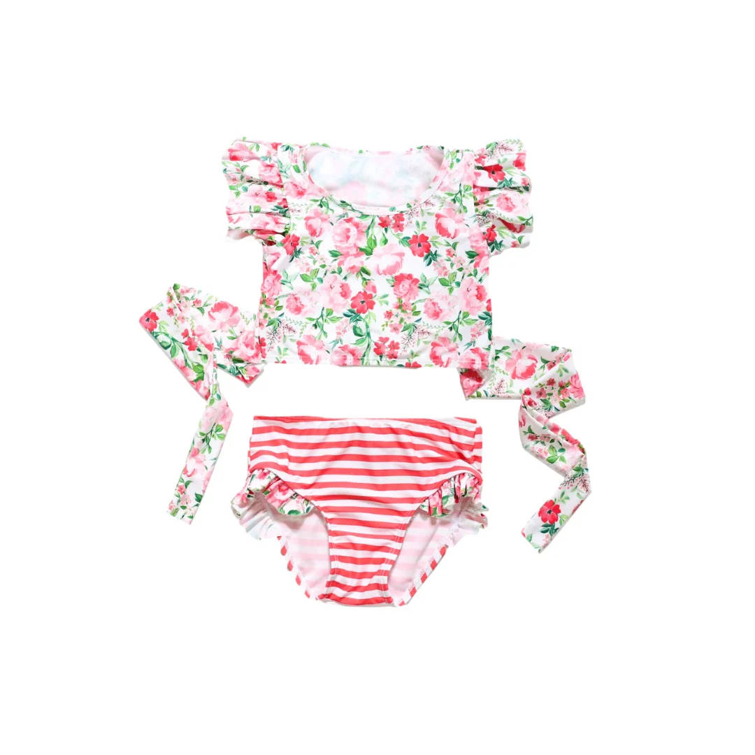 Dependable Rosewood Crescent Two Piece Swimsuit Versatile