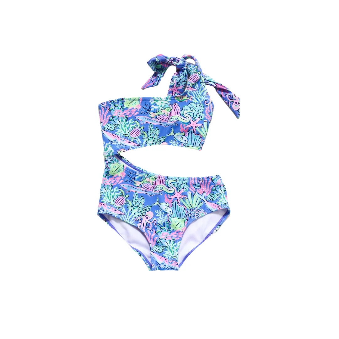 Stylish Bermuda Urchin One Piece Swimsuit Modern