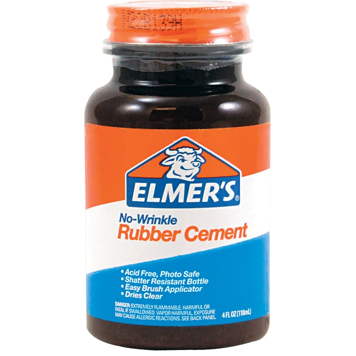 Environmentally Friendly Elmer's 4 Oz. Rubber Cement Adhesive Prestigious
