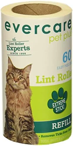 Unique Evercare Pet Hair Lint Roller Refills 6PACK 30.1 ft x 4 ea About ThisOverview Crafted