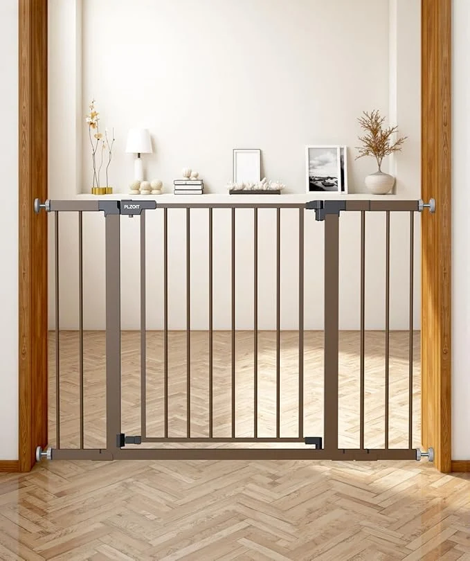 Pure Baby Gate for Stairs Stairs and Doorways Child Gate Pressure Mounted Safety Convenient