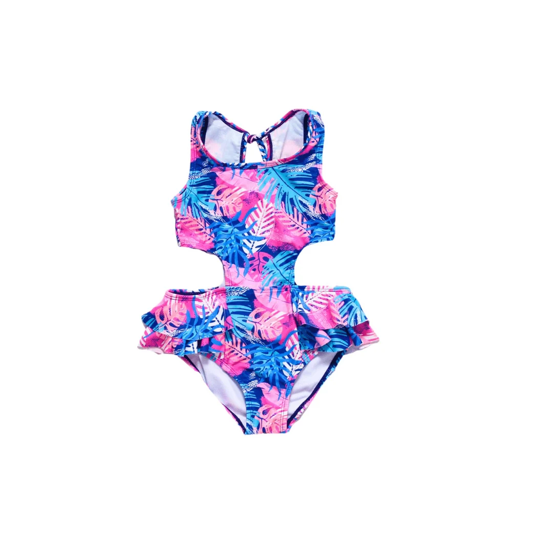 First-Class Driftwood Palms One Piece Swimsuit Official