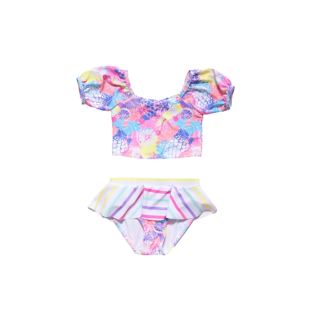 Green Sand Dollar Breeze Two Piece Swimsuit Stylish