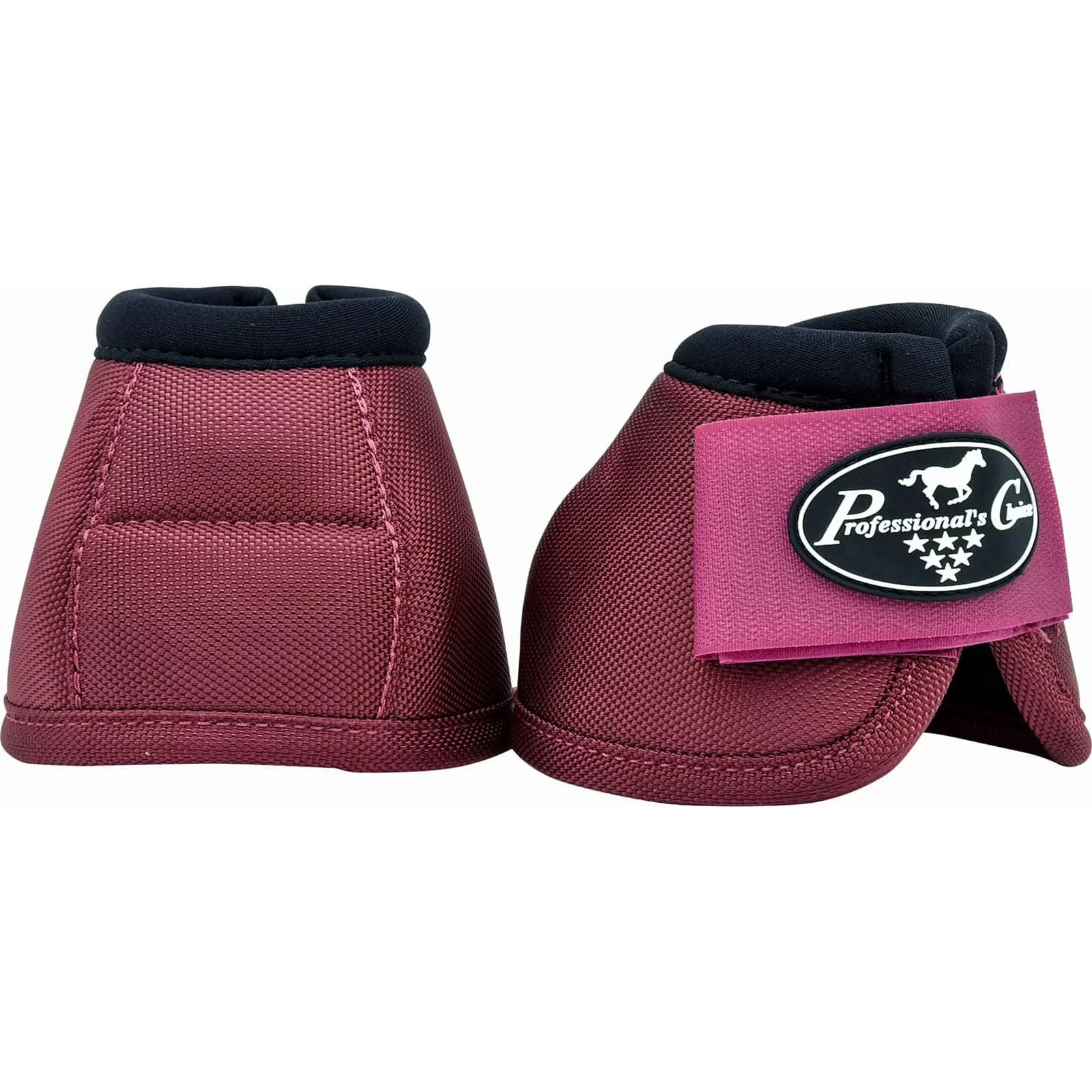 Unique Professional's Choice Ballistic Overreach Bell Boots – Quick-Wrap Durable Large Wine Fashionable