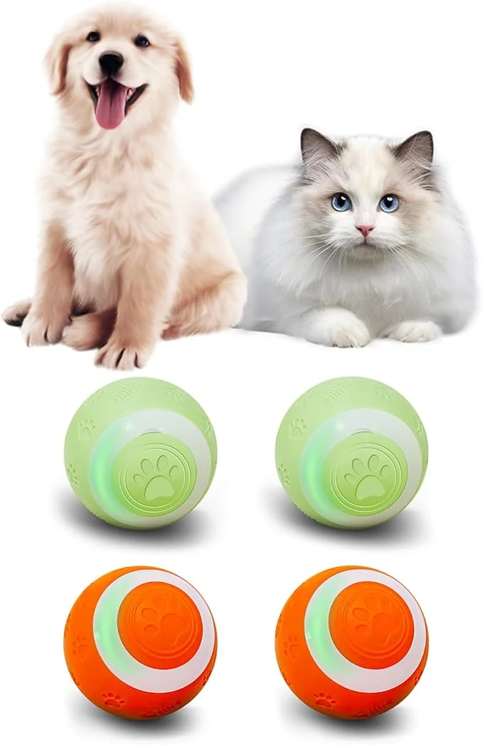 Consistent SEALON Electric Interactive Dog Cat Toy Ball 4 Pack Indoor Cat Play Ball Suitable for Cats Over 6 Months for Exercise Weight Loss and FunAbout This Contemporary