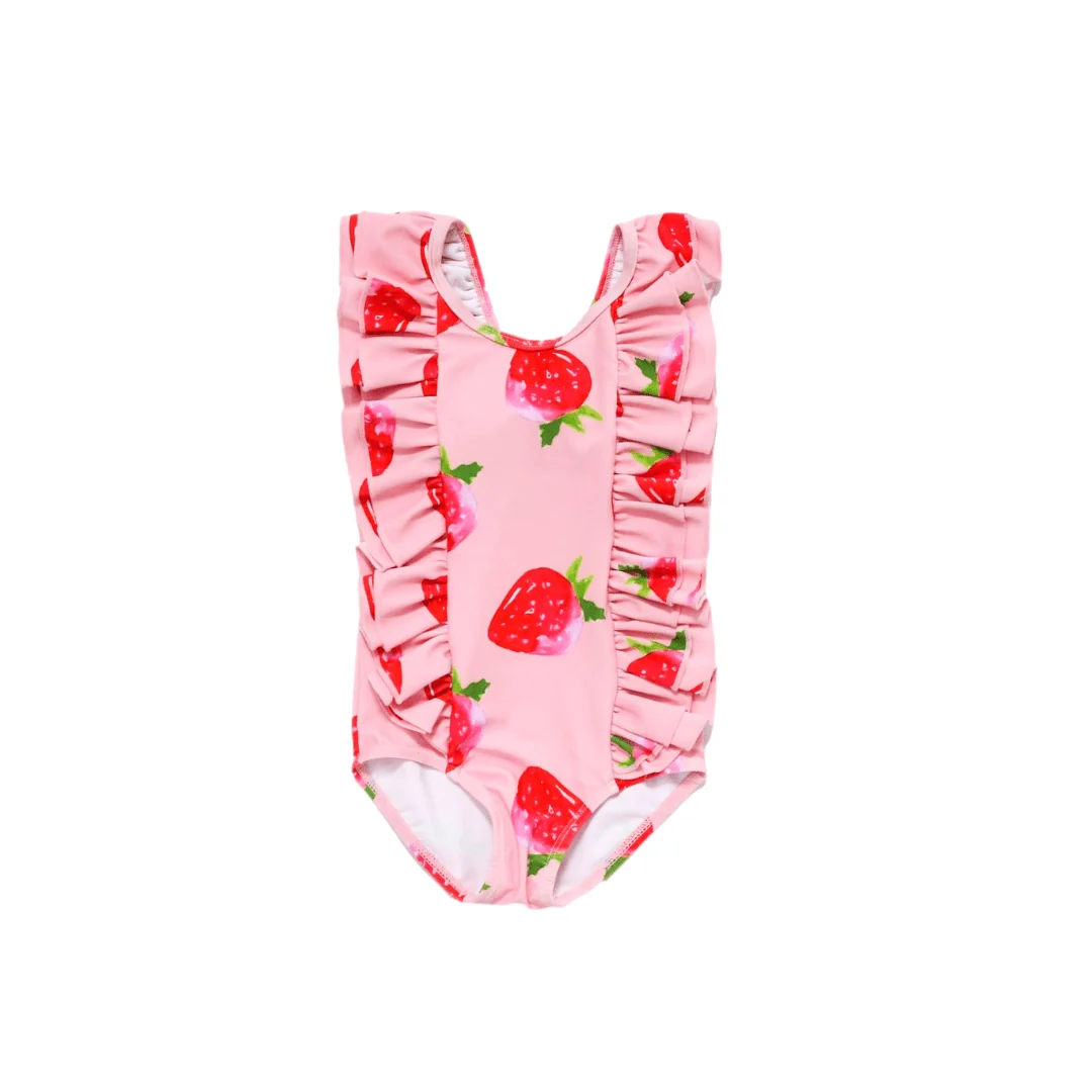 Secure Berry Seascape One Piece Swimsuit Outstanding