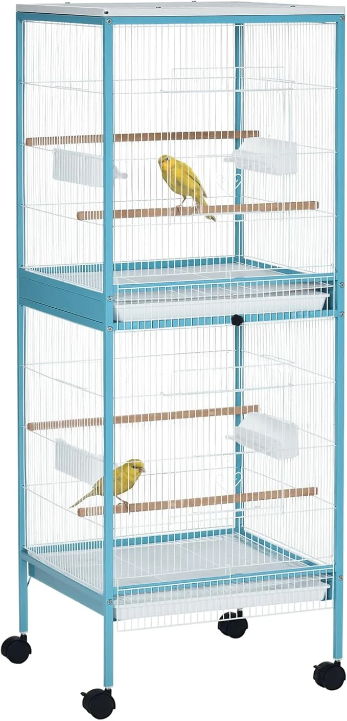 Certified PawHut Large Bird Cage with 1.7 ft. Width Trusted