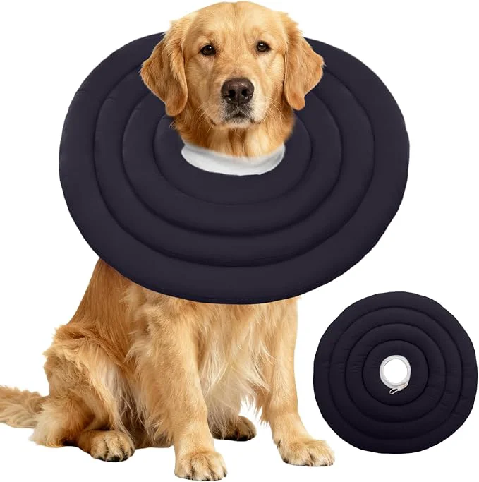 Durable IDOMIK Dog Recovery Collar Waterproof Soft Dog Cone After Surgery Comfy High-End