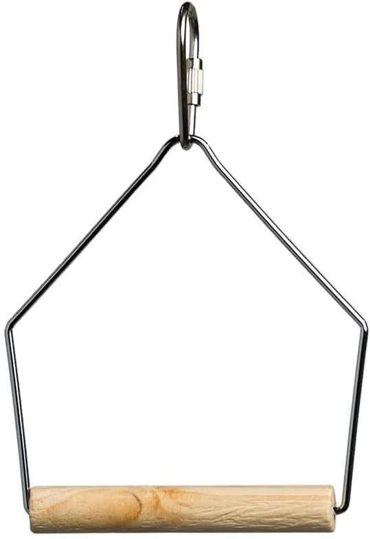 Comfortable Prevue Pet Products BPV387 Natural Wood Birdie Basics Birch Wire Swing Clean