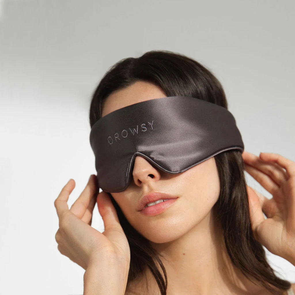 Unique Featherweight Silk Eye Mask Moonlight Shadow Long-Lasting