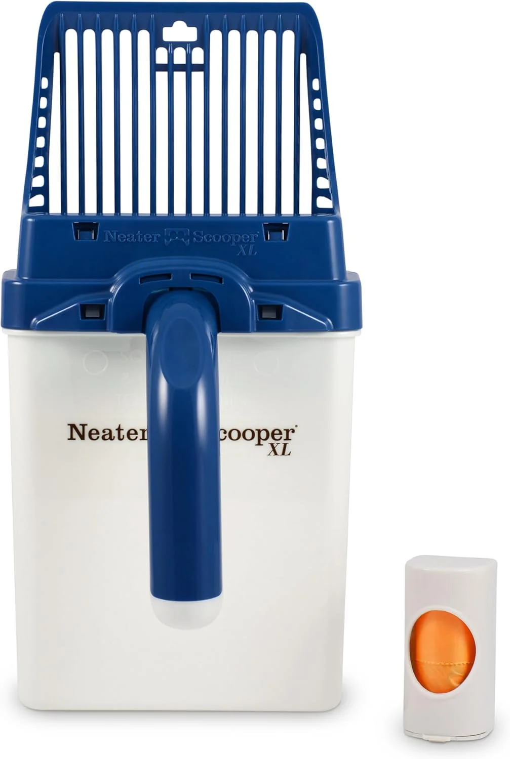 Carefully Designed Neater Pet Brands Neater Scooper XL Cat Litter Scoop 15 Refill Bags – Extra-Large Capacity Mess- Cat Litter Scooper with Bag for Large Multiple Cats Spill-Proof Litter Box Scooper with Holder Innovative
