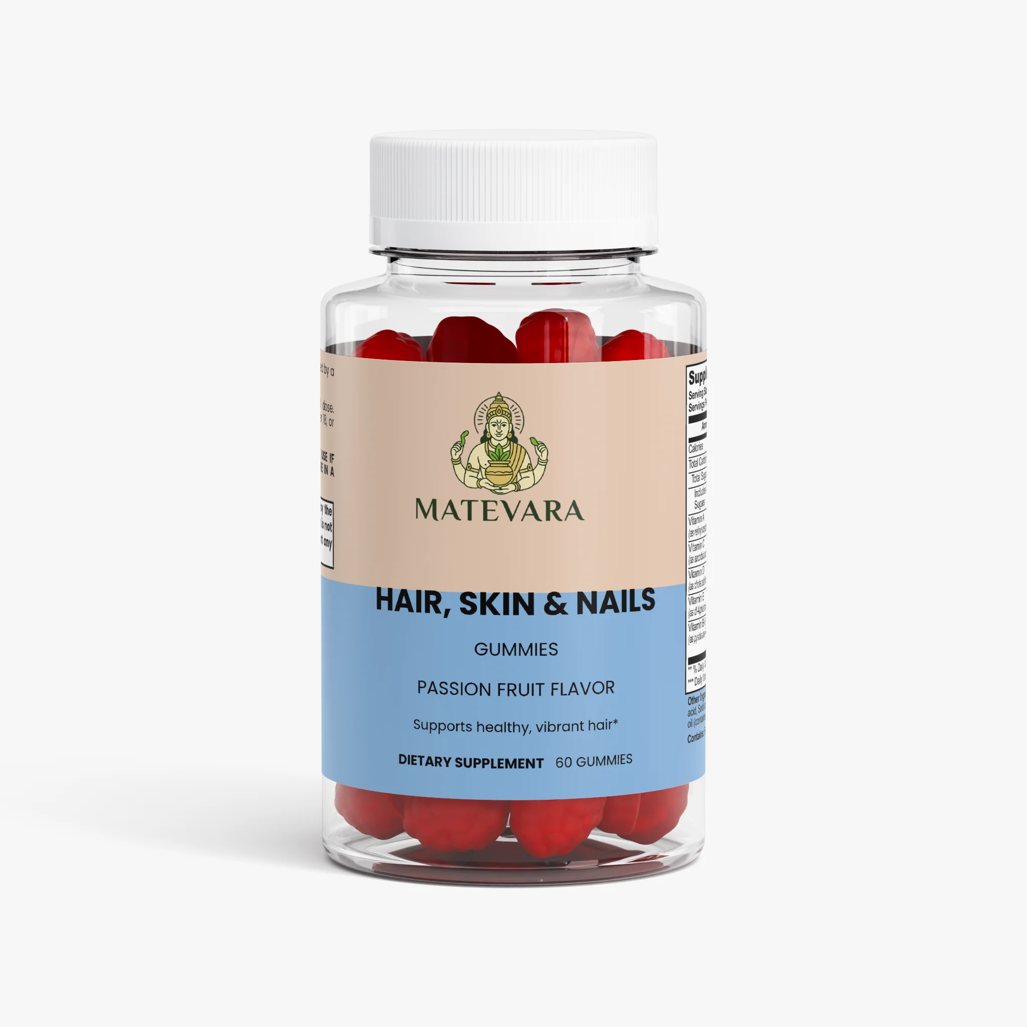 Specialty Glowva Hair Skin Nails Gummies 60 Count User-Friendly