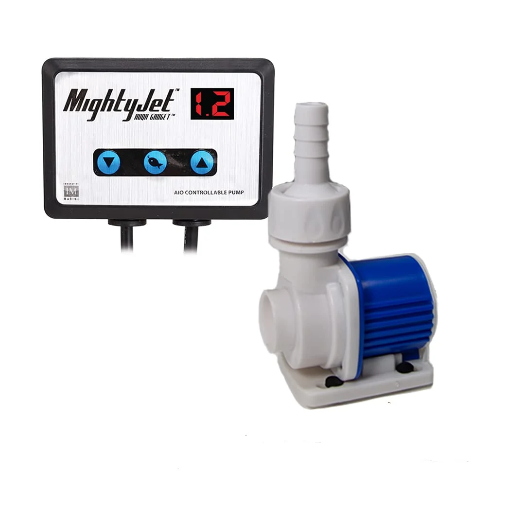 Elite Innovative Marine Mighty Jet DC Return Pump Mini 266 GPH Quiet Compact AIO Return Pump Casual