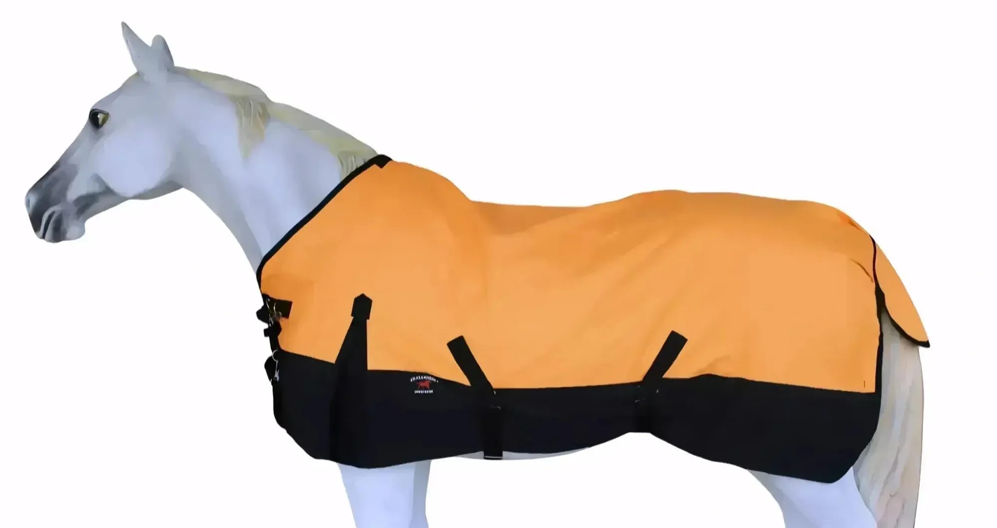 Innovative CHALLENGER 80-inch 1200D Turnout Lightweight Rain Horse Blanket Sheet 3EE05OR Reliable