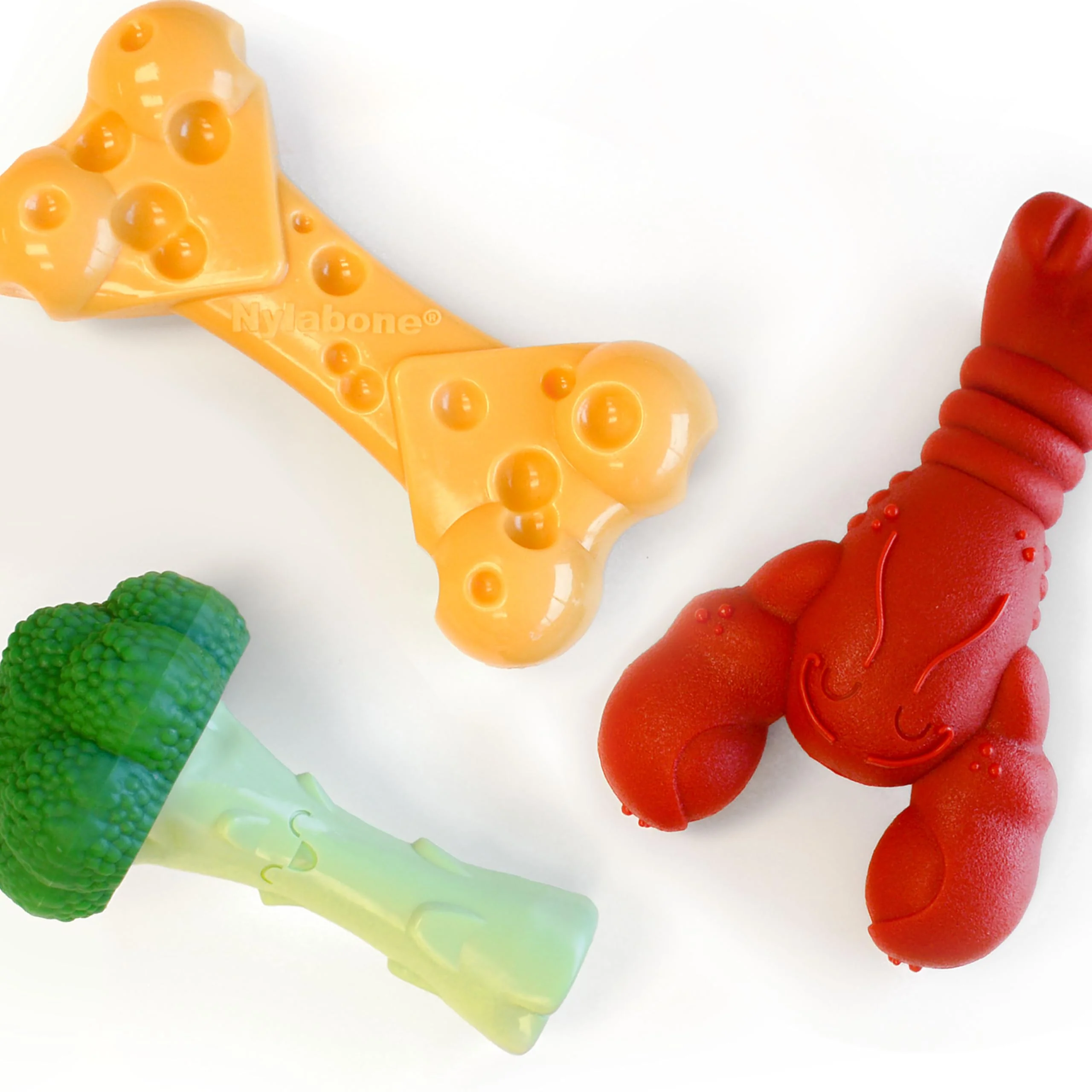 Eco-Friendly Nylabone Power Chew Toy Bundle – 3-Pack for Large Dogs Up to 50 lbs Cheese Filet Mignon Bacon Luxury