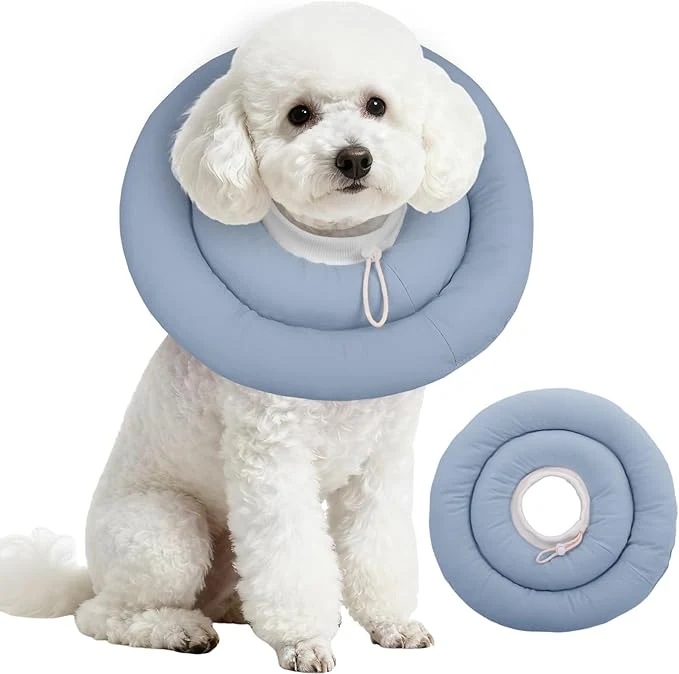 Casual IDOMIK Dog Recovery Collar Waterproof Soft Dog Cone After Surgery Comfy Authentic